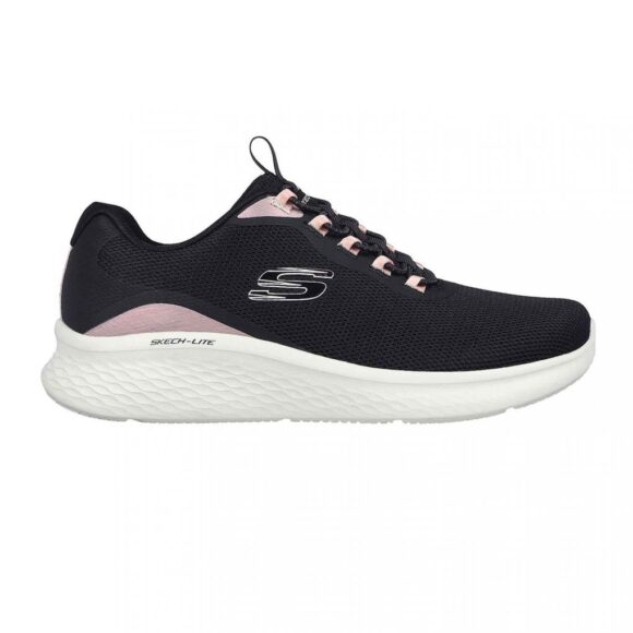 Skechers Γυναικεία Overlay Mesh 150041/BKPK Μαύρα