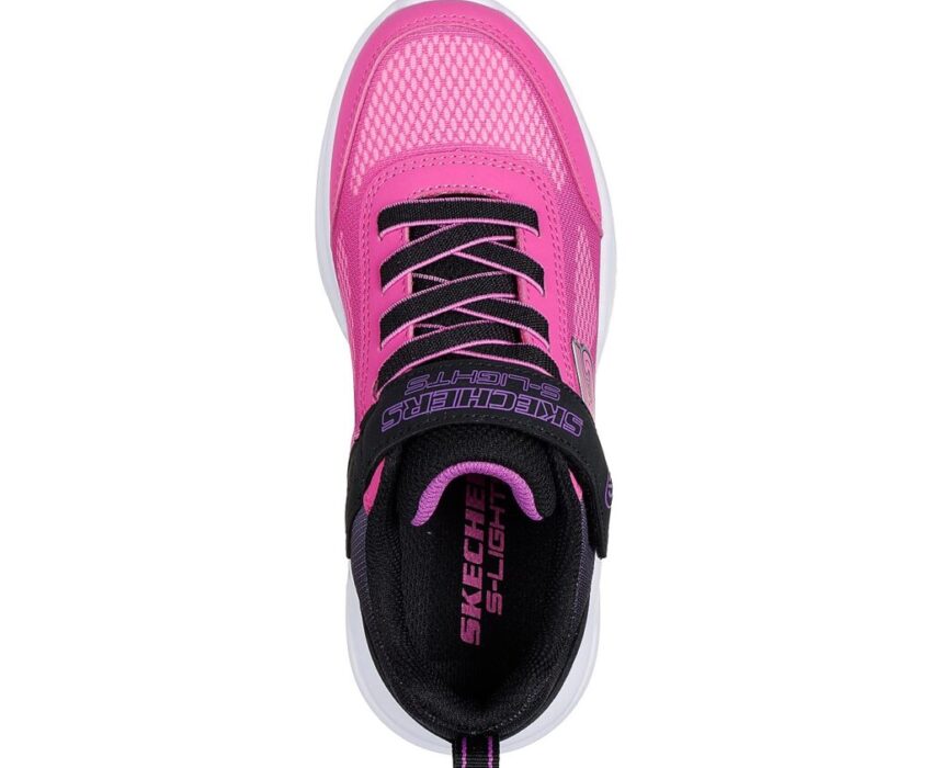 Skechers Παιδικά PS Lighted Gore & Strap Ombre 303714L/BKHP Φούξια