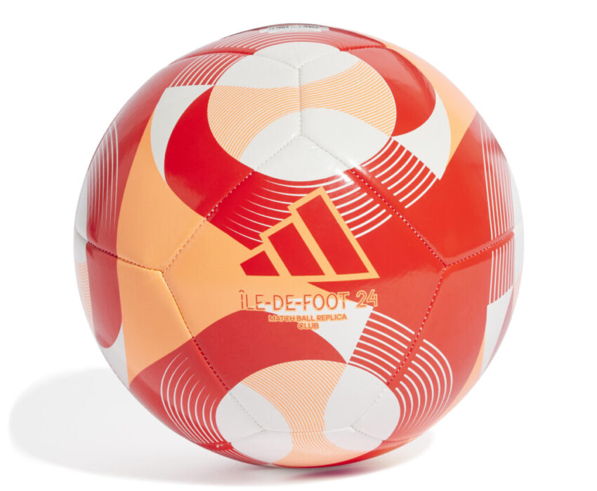 Adidas Μπάλα Île-De-Foot 24 Club Ball IW6329 Κόκκινη