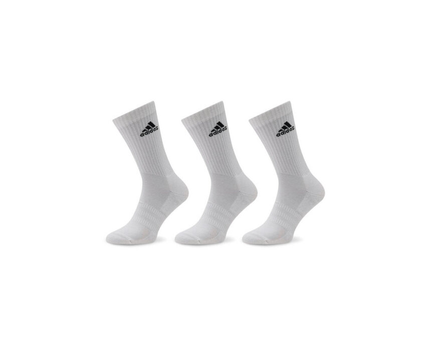 Adidas Κάλτσες Cushioned Crew 3pairs HT3446 Λευκές