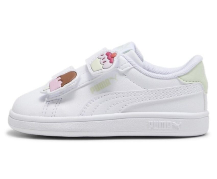 Puma Παιδικά TD Smash 3.0 Badges 397287-02 Λευκά