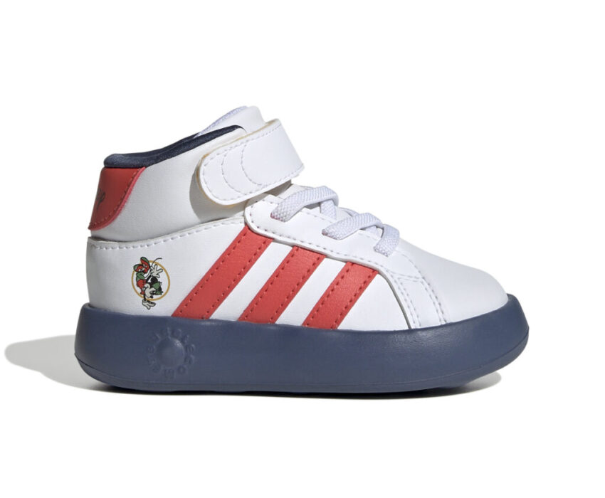 Adidas Παιδικά TD x Disney Mickey Grand Court Mid IF4095 Λευκά
