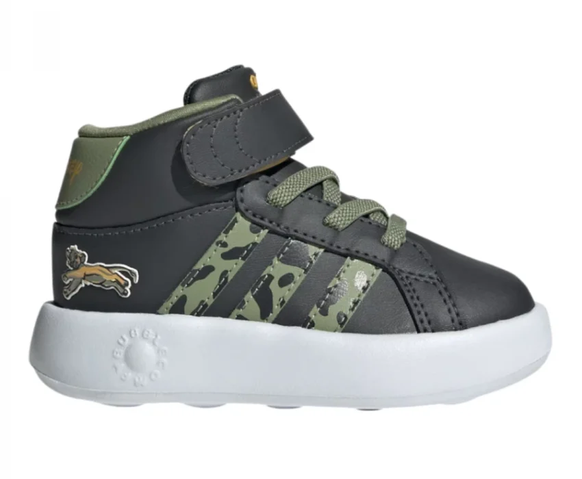Adidas Παιδικά TD Disney Lion King Grand Court Mid IF4096 Μαύρα