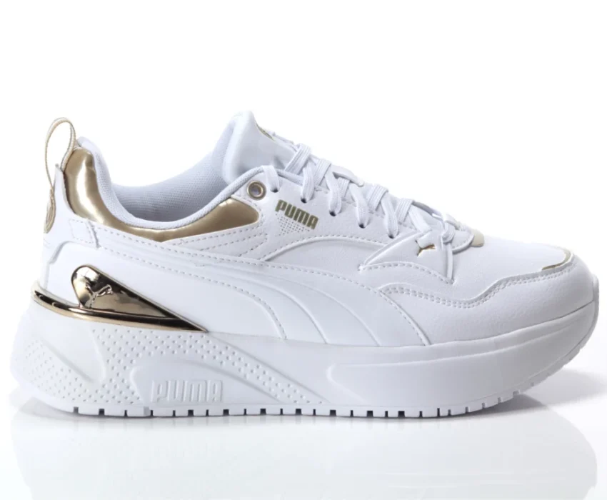 Puma Γυναικεία Sneakers R78 Disrupt Metallic Dream 397803-01 Λευκά