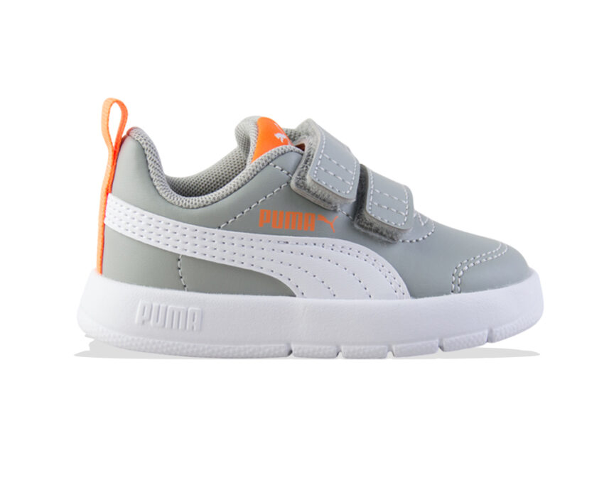 Puma Παιδικά TD Courtflex V3 310252-11 Γκρι