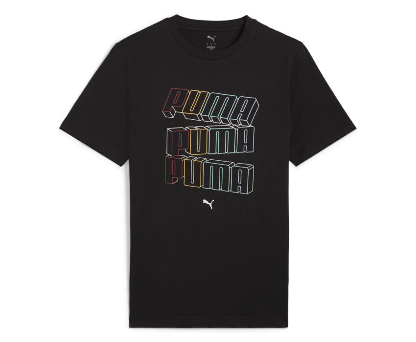 Puma Ανδρικό T-shirt Ess Logo 684664-01 Μαύρο