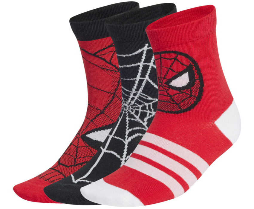 Adidas Παιδικές Κάλτσες Marvel Spider-Man JG5787 Πολύχρωμες