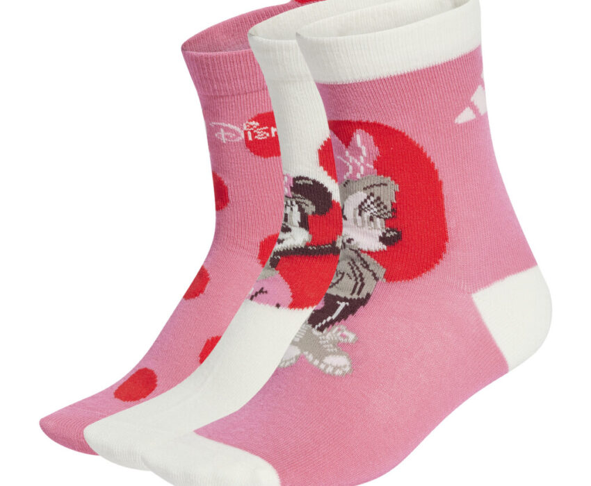 Adidas Παιδικές Κάλτσες x Disney Minnie 3pairs JH3267 Πολύχρωμες