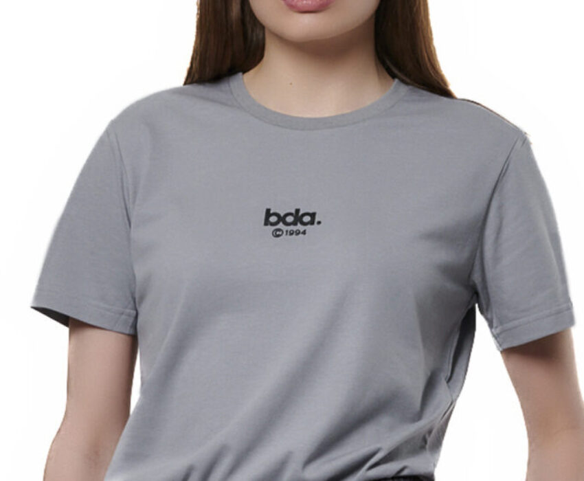 Body Action Γυναικείο κλασικό T-shirt 051523-03 Γκρι