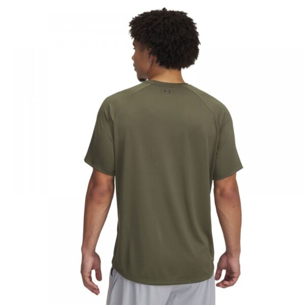 Under Armour Ανδρικό Tech Τεχνικό T-Shirt με Τύπωμα 1390208-390 Χακί - Image 2
