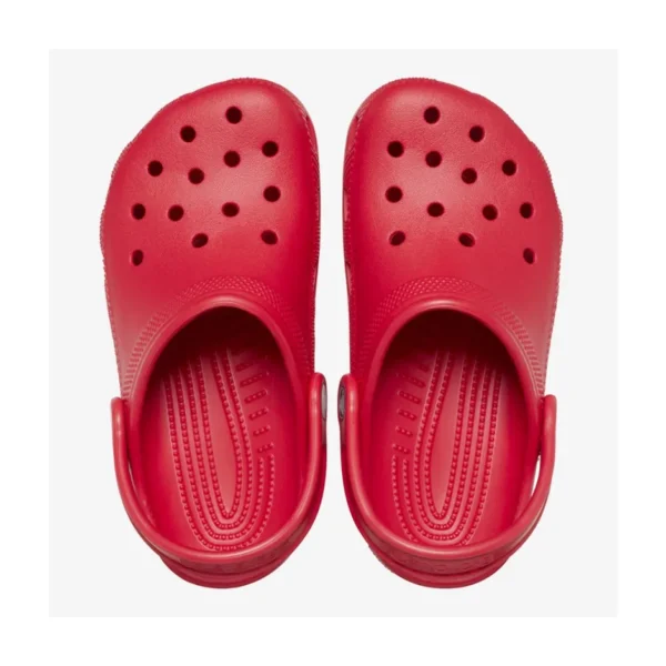 Crocs Βρεφικά Classic Clog 206990-6WC Κόκκινα - Image 4