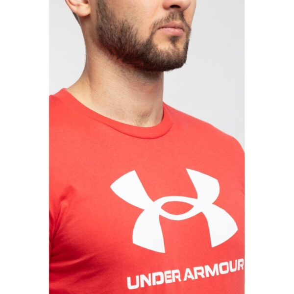 Under Armour Ανδρικό Logo Update T-shirt 1382911-847 Πορτοκαλί - Image 2