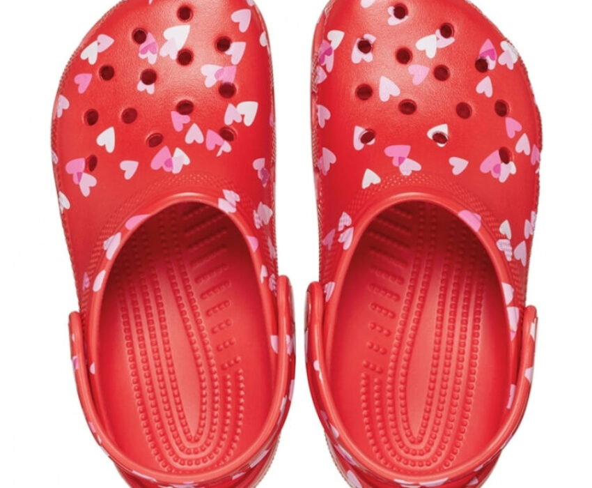 Crocs Βρεφικά Classic Clog 209755-6ZR Κόκκινα