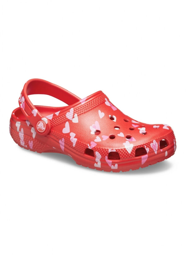 Crocs Βρεφικά Classic Clog 209755-6ZR Κόκκινα - Image 3