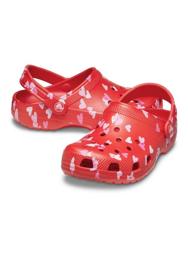 Crocs Βρεφικά Classic Clog 209755-6ZR Κόκκινα - Image 4
