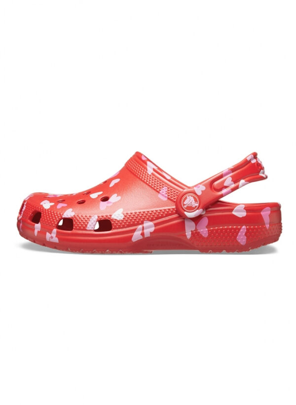 Crocs Βρεφικά Classic Clog 209755-6ZR Κόκκινα - Image 6