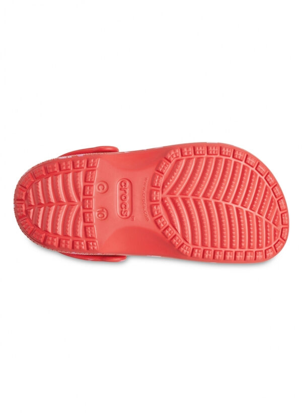 Crocs Βρεφικά Classic Clog 209755-6ZR Κόκκινα - Image 7