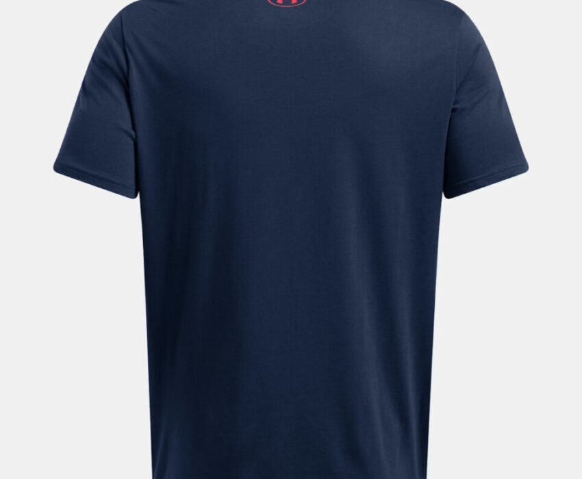 Under Armour Ανδρικό M Boxed T-shirt 1386793-408 Μπλε