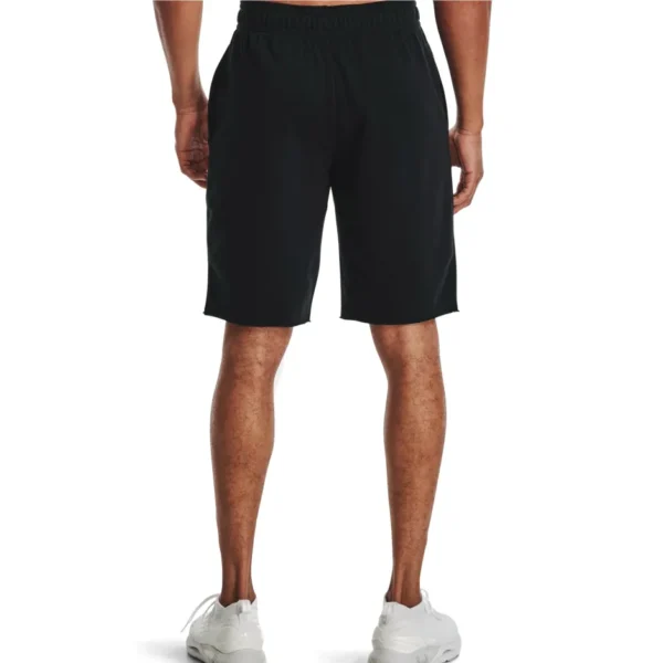 Under Armour Ανδρική Βερμούδα Rival Terry 1361631-001 Μαύρη - Image 2