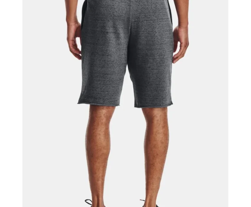 Under Armour Ανδρική Βερμούδα Rival Terry 1361631-012 Ανθρακί