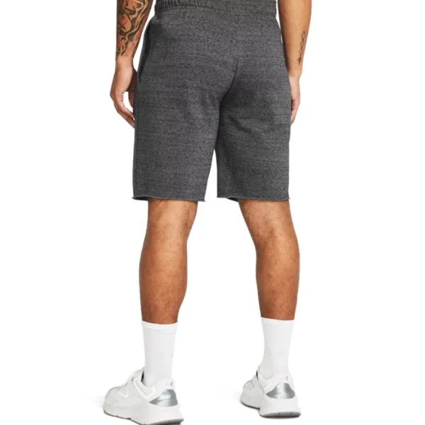 Under Armour Ανδρική Βερμούδα Rival Terry 1361631-025 Γκρι - Image 2