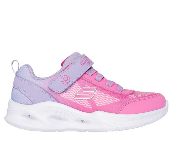 Skechers Παιδικά PS Lighted Gore & Strap Ombre 303714L/LVPK Ροζ