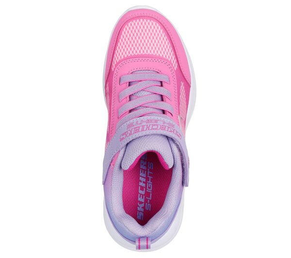 Skechers Παιδικά PS Lighted Gore & Strap Ombre 303714L/LVPK Ροζ - Image 2