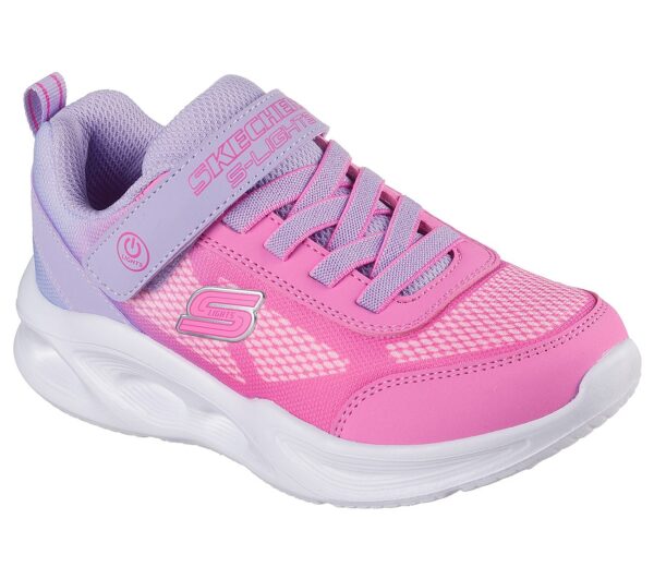 Skechers Παιδικά PS Lighted Gore & Strap Ombre 303714L/LVPK Ροζ - Image 5