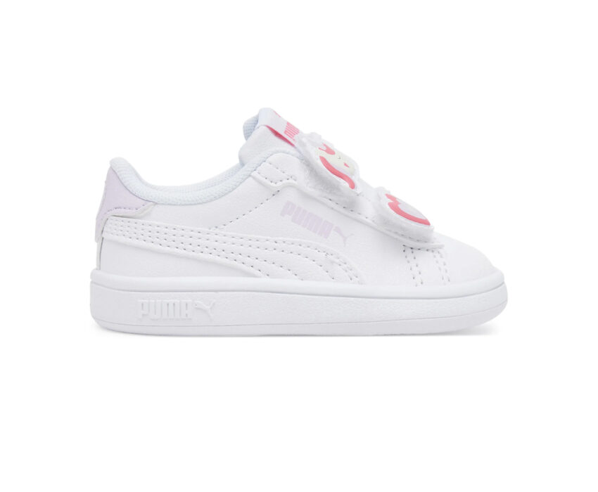Puma Παιδικά TD Smash 3.0 Badges 397287-07 Λευκά