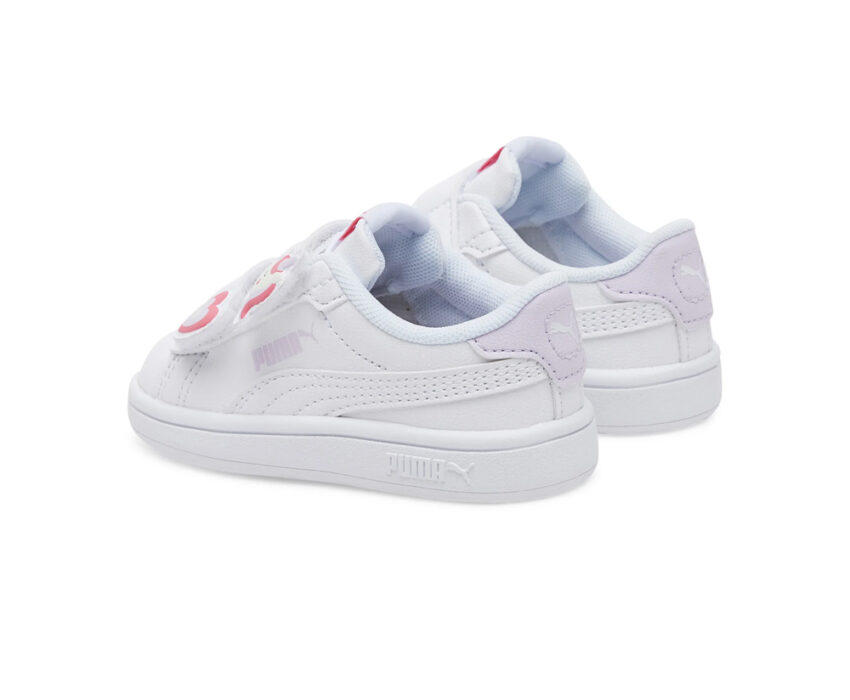 Puma Παιδικά TD Smash 3.0 Badges 397287-07 Λευκά