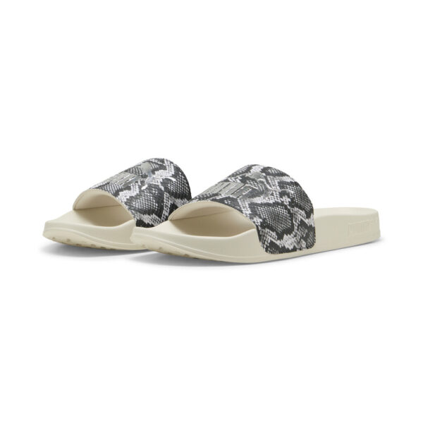 Puma Γυναικείες Παντόφλες Leadcat 2.0 Snake Chic 400680-02 Γκρι - Image 2