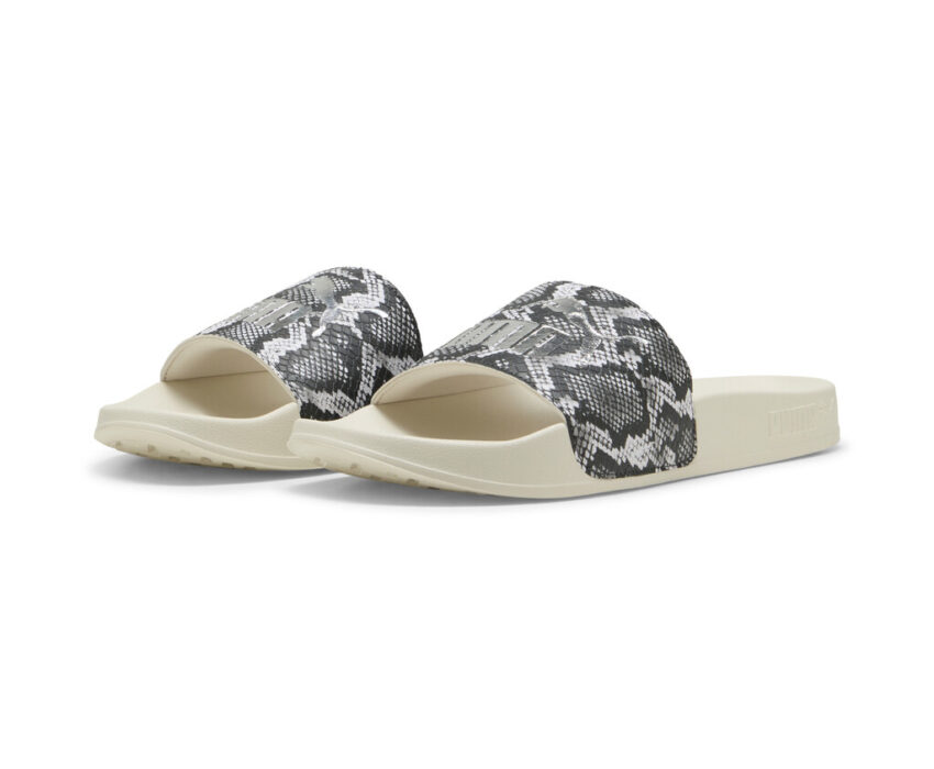 Puma Γυναικείες Παντόφλες Leadcat 2.0 Snake Chic 400680-02 Γκρι