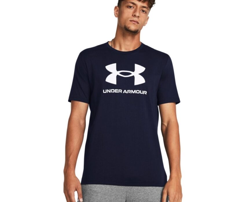 Under Armour Ανδρικό Logo Update T-shirt 1382911-408 Μπλε