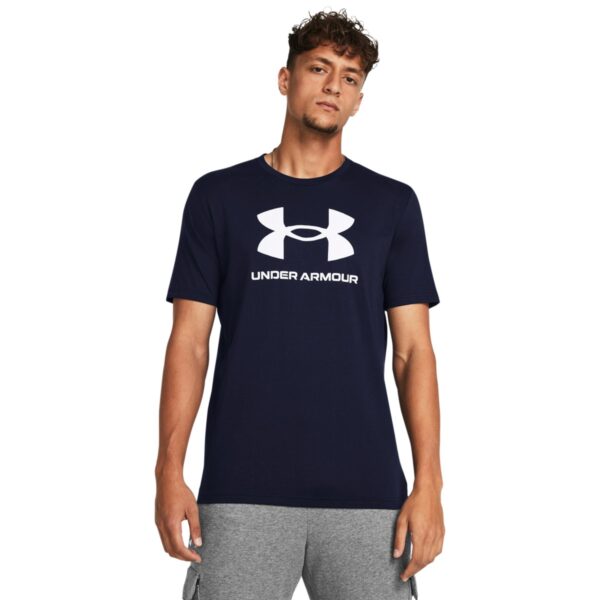 Under Armour Ανδρικό Logo Update T-shirt 1382911-408 Μπλε