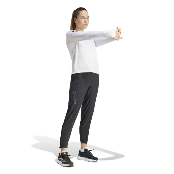 Adidas Γυναικείο Own The Run Long Sleeve Tee IK7437 Λευκό - Image 5