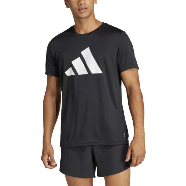 Adidas Ανδρικό Run It Tee IL7235 Μαύρο - Image 3