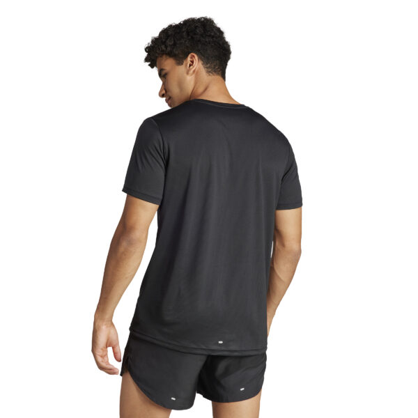 Adidas Ανδρικό Run It Tee IL7235 Μαύρο - Image 4