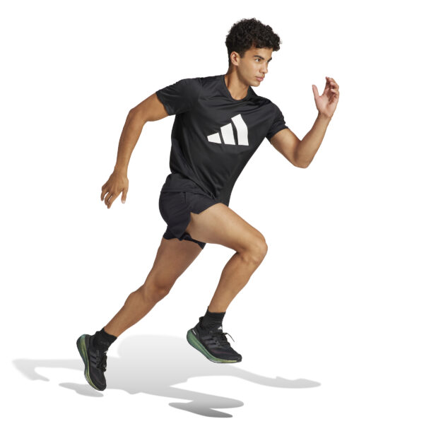 Adidas Ανδρικό Run It Tee IL7235 Μαύρο - Image 5