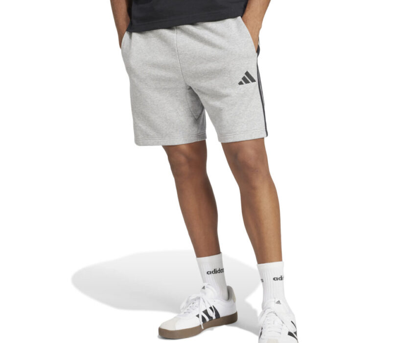 Adidas Ανδρικό Sportswear 3S FT Short JE6419 Γκρι