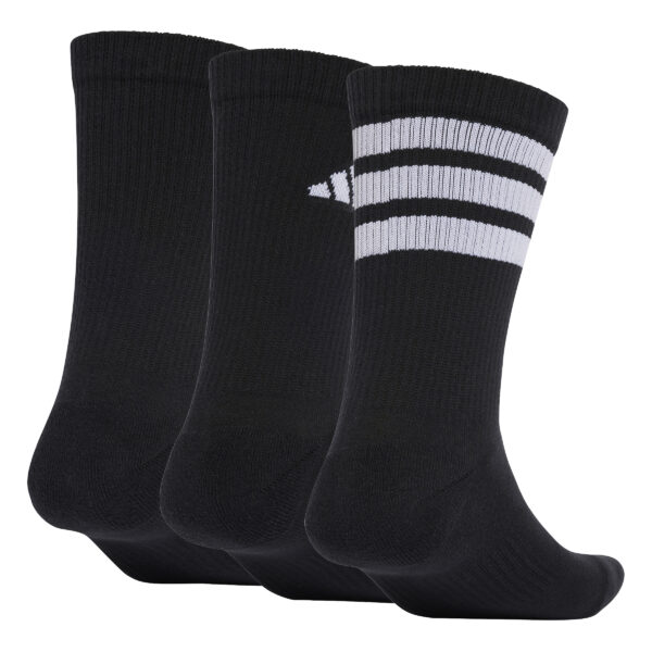 Adidas Logo Κάλτσες 3pairs JI6315 Μαύρες - Image 2