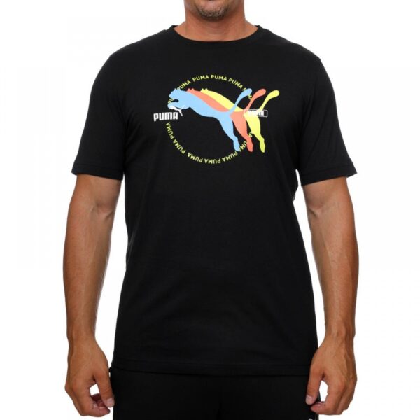 Puma Ανδρικό T-shirt 684826-01 Μαύρο