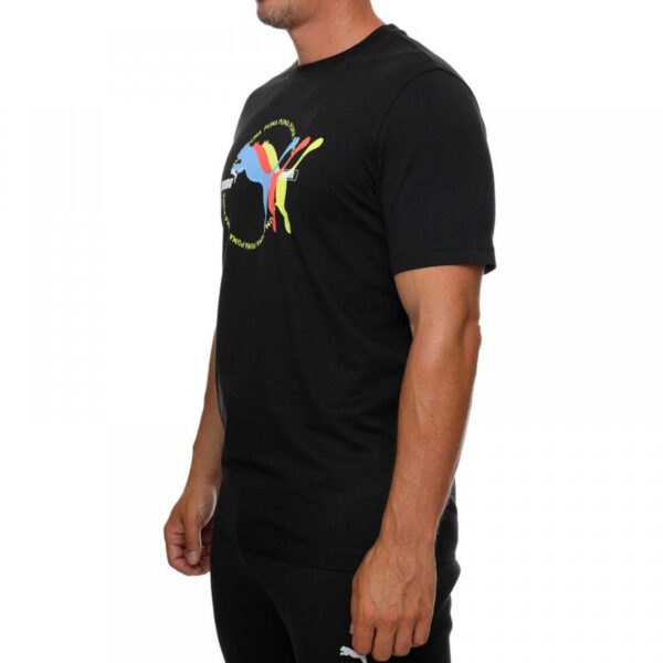 Puma Ανδρικό T-shirt 684826-01 Μαύρο - Image 5