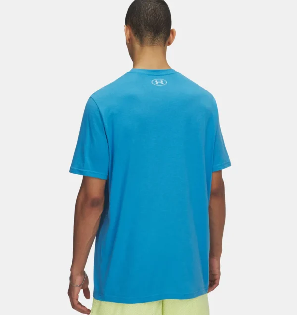 Under Armour Ανδρικό Gl Foundation Update T-Shirt 1382915-452 Γαλάζιο - Image 3