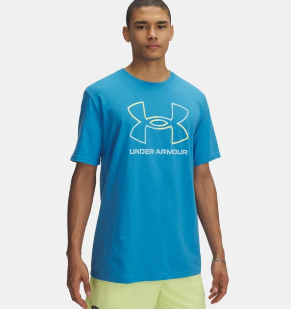Under Armour Ανδρικό Gl Foundation Update T-Shirt 1382915-452 Γαλάζιο