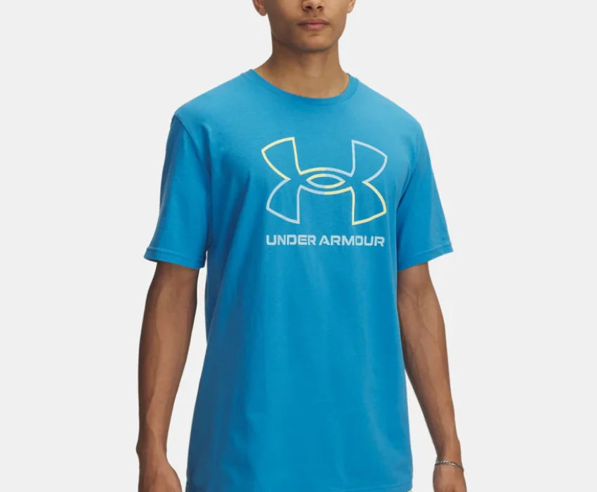 Under Armour Ανδρικό Gl Foundation Update T-Shirt 1382915-452 Γαλάζιο