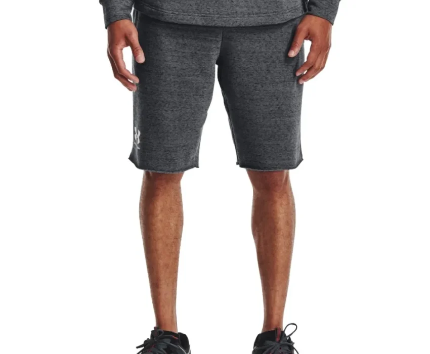 Under Armour Ανδρική Βερμούδα Rival Terry 1361631-012 Ανθρακί
