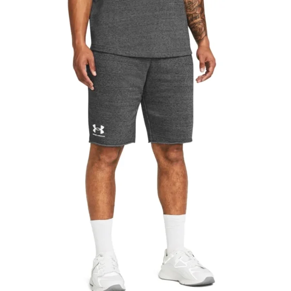 Under Armour Ανδρική Βερμούδα Rival Terry 1361631-025 Γκρι