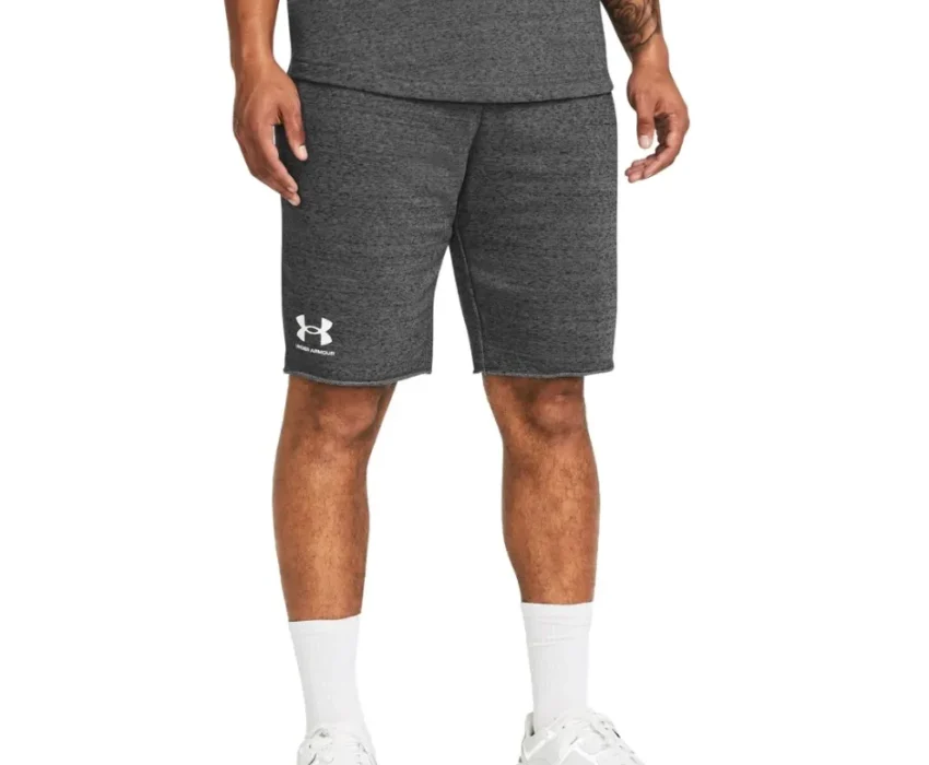 Under Armour Ανδρική Βερμούδα Rival Terry 1361631-025 Γκρι