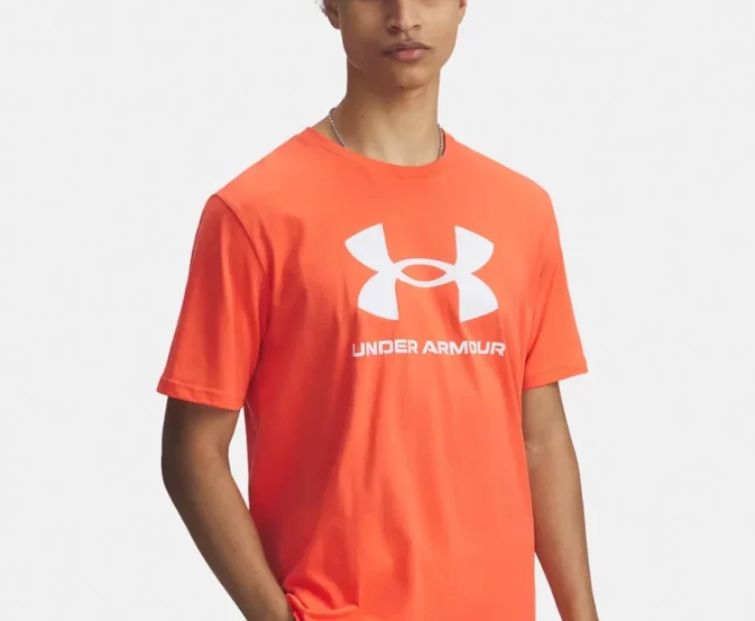 Under Armour Ανδρικό Logo Update T-shirt 1382911-847 Πορτοκαλί