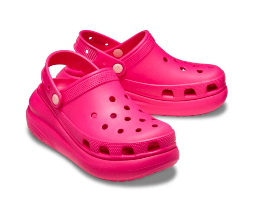 Crocs Γυναικεία Crush Clog 207521-6ZQ Φούξια